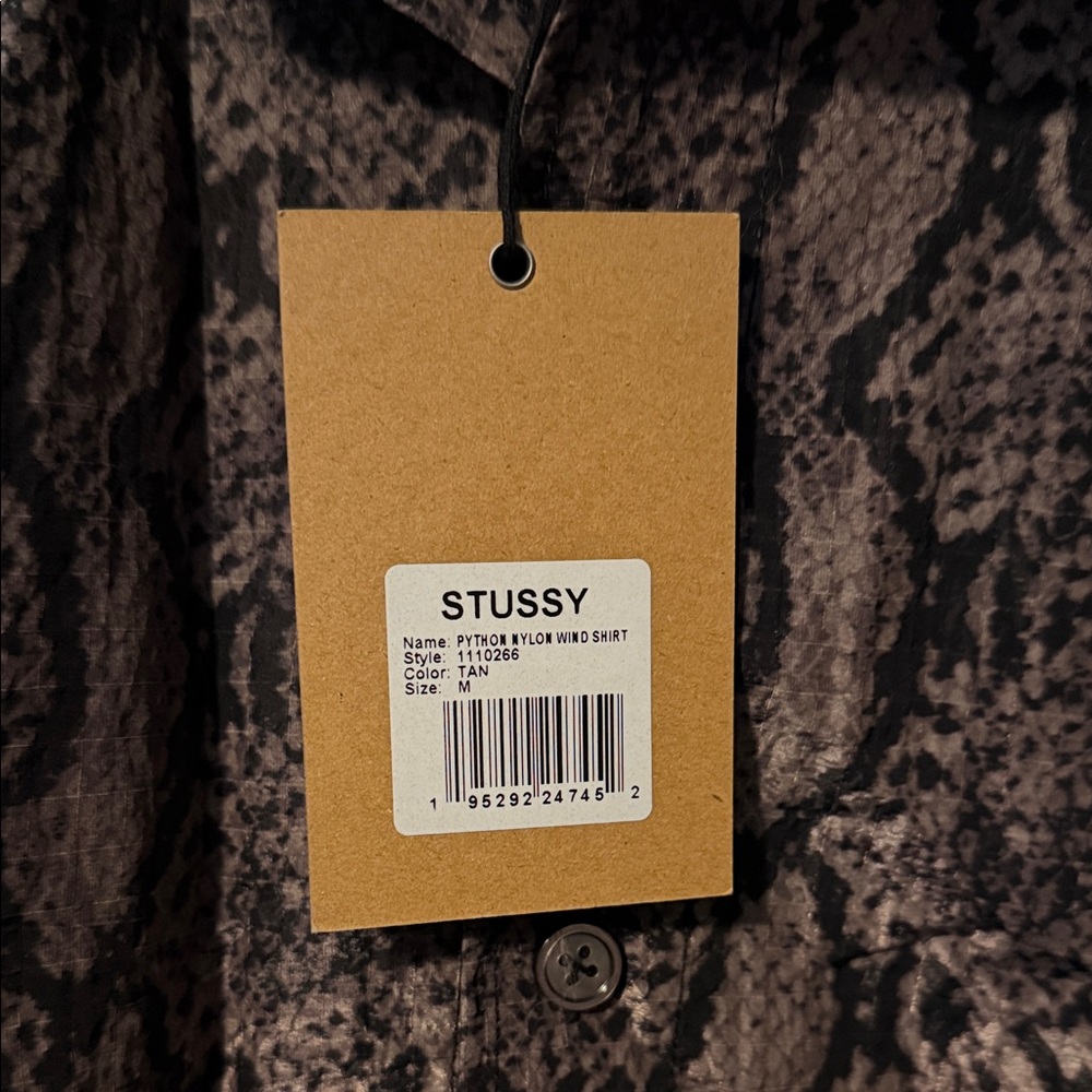 Stussy Python Nylon Wind Shirt NWT - image 6